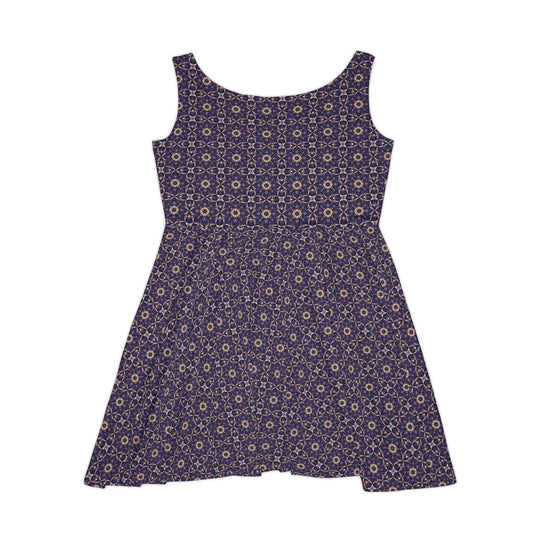 Geometric Mandala Skater Dress