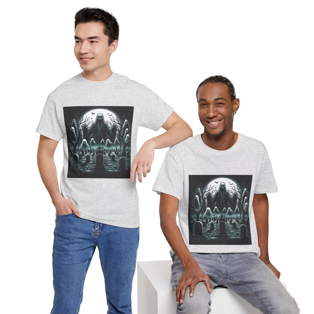 Haunted Graveyard Halloween T-Shirt