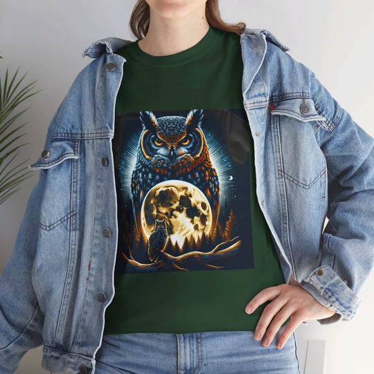 Nocturnal Owl Halloween T-Shirt