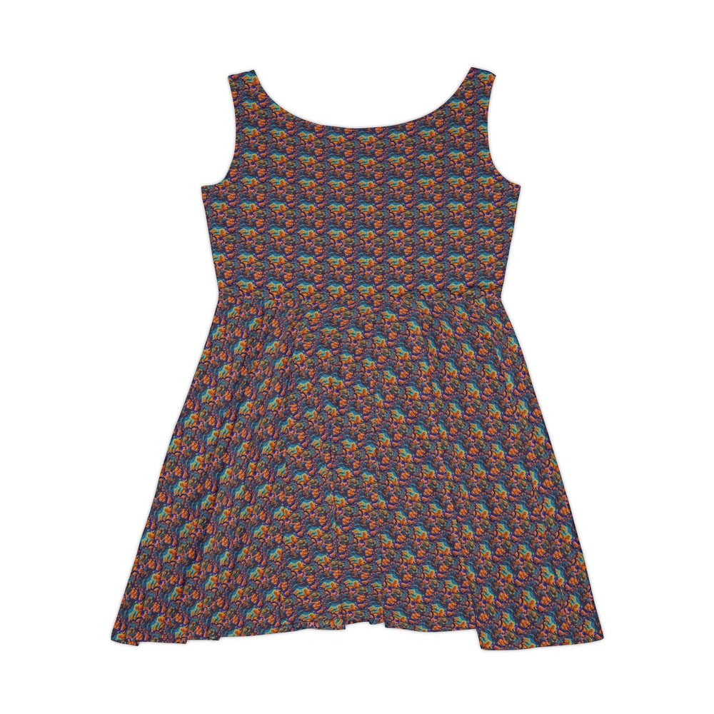 Weather Radar Vibe Women Skater Dress