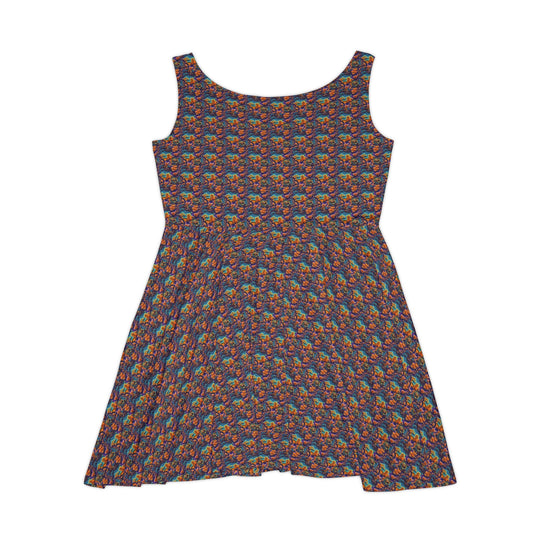 Weather Radar Vibe Women Skater Dress