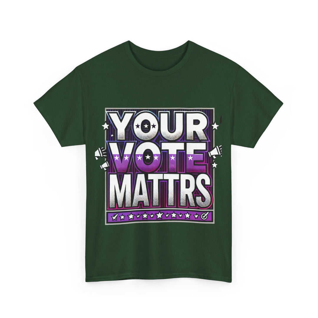 Women's Voter Tee - Your Voice Matters - Creative Canvas Corner