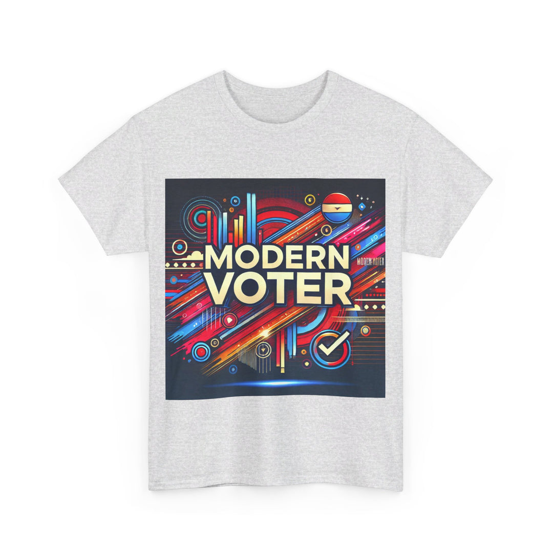 Modern Voter Tee - Fresh and Stylish - Creative Canvas Corner