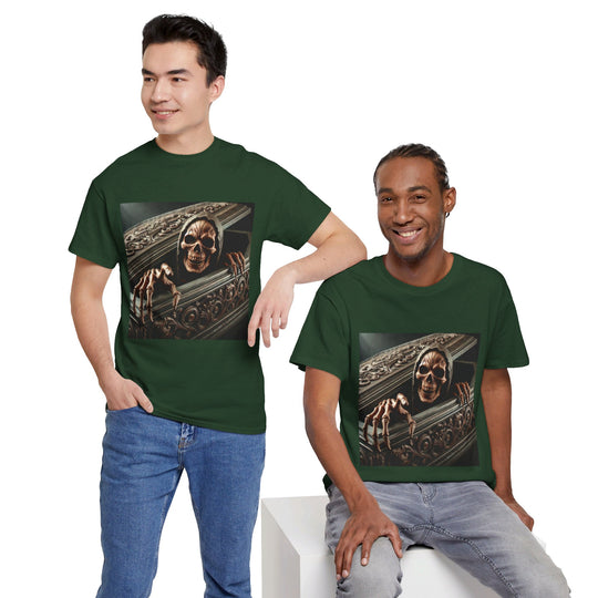 Creepy Coffin Halloween T-Shirt