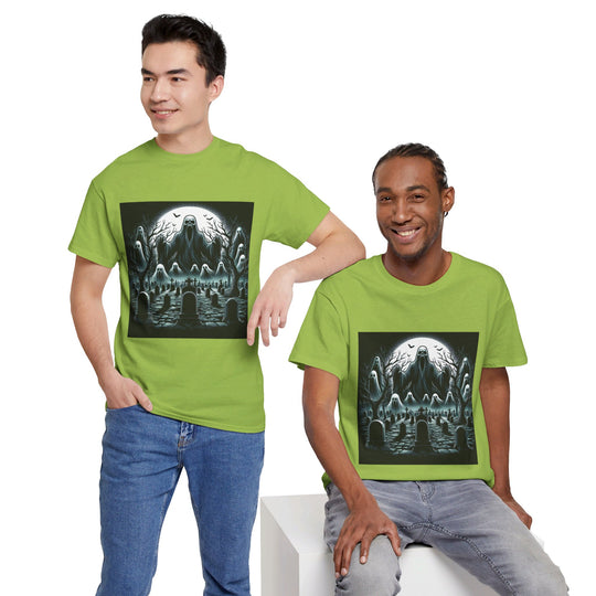 Haunted Graveyard Halloween T-Shirt