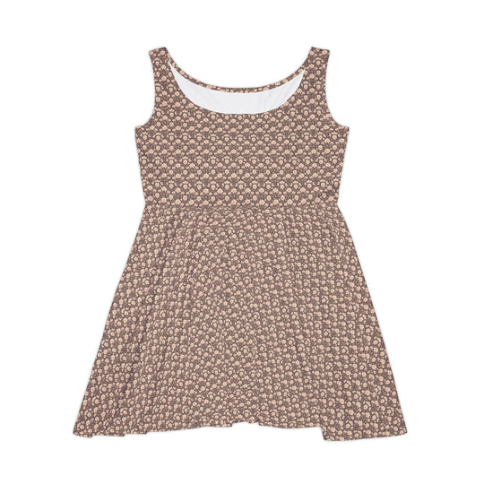 Pale Pink Skater Dress: Sweet Romance