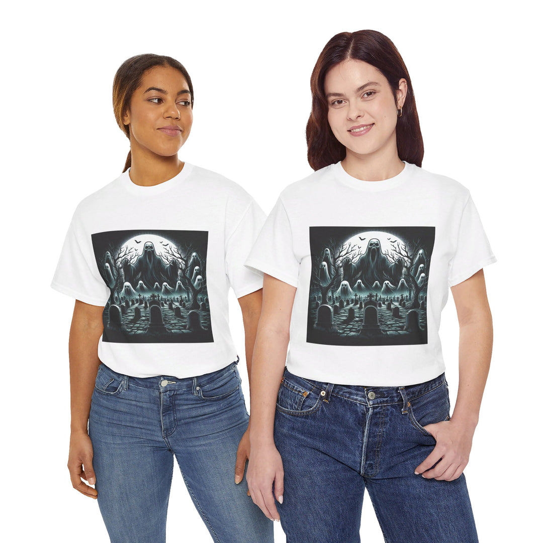 Haunted Graveyard Halloween T-Shirt