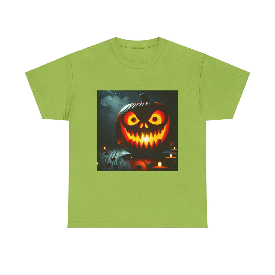 Spooky Pumpkin Face Halloween T-Shirt