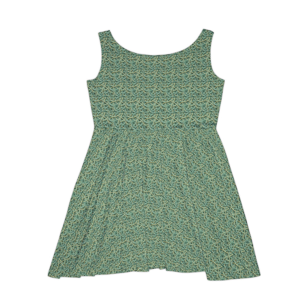 Mint Green Skater Dress: Fresh Vibes