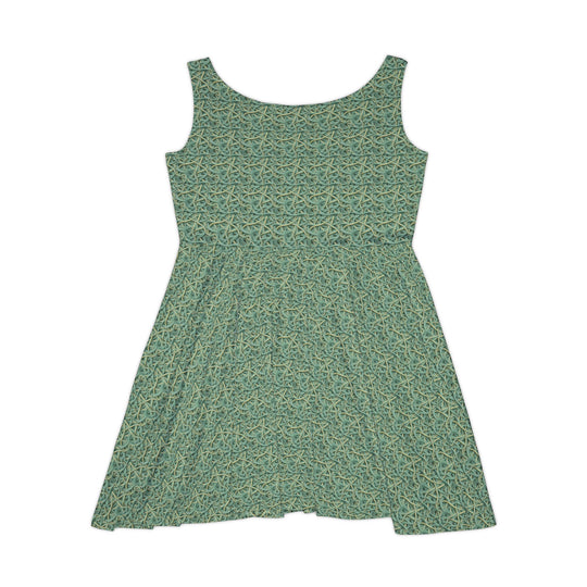 Mint Green Skater Dress: Fresh Vibes