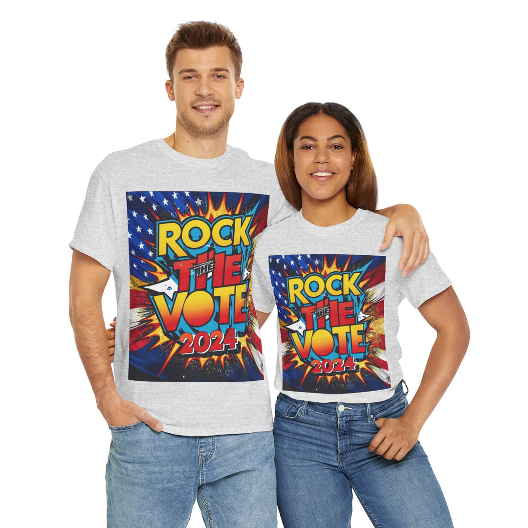 🌌 Starry Night Rock the Vote 2024 T-Shirt - Creative Canvas Corner