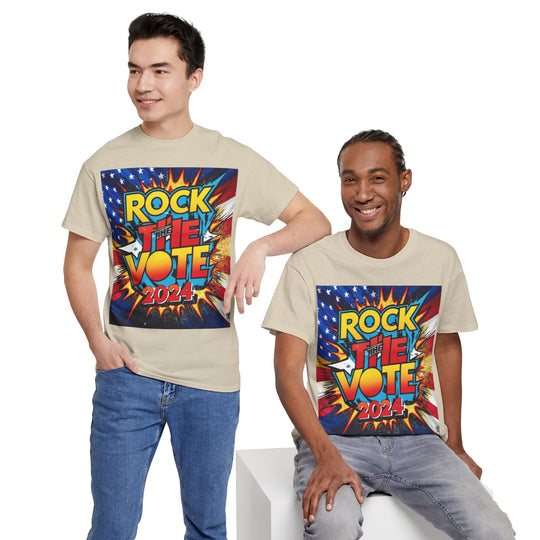 🌌 Starry Night Rock the Vote 2024 T-Shirt - Creative Canvas Corner