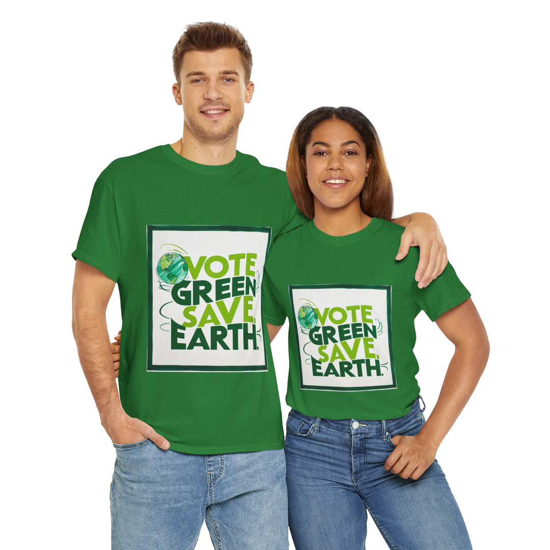 🗳️ Vote for the Planet: Eco-Friendly Election T-Shirt 🌍 - Creative Canvas Corner