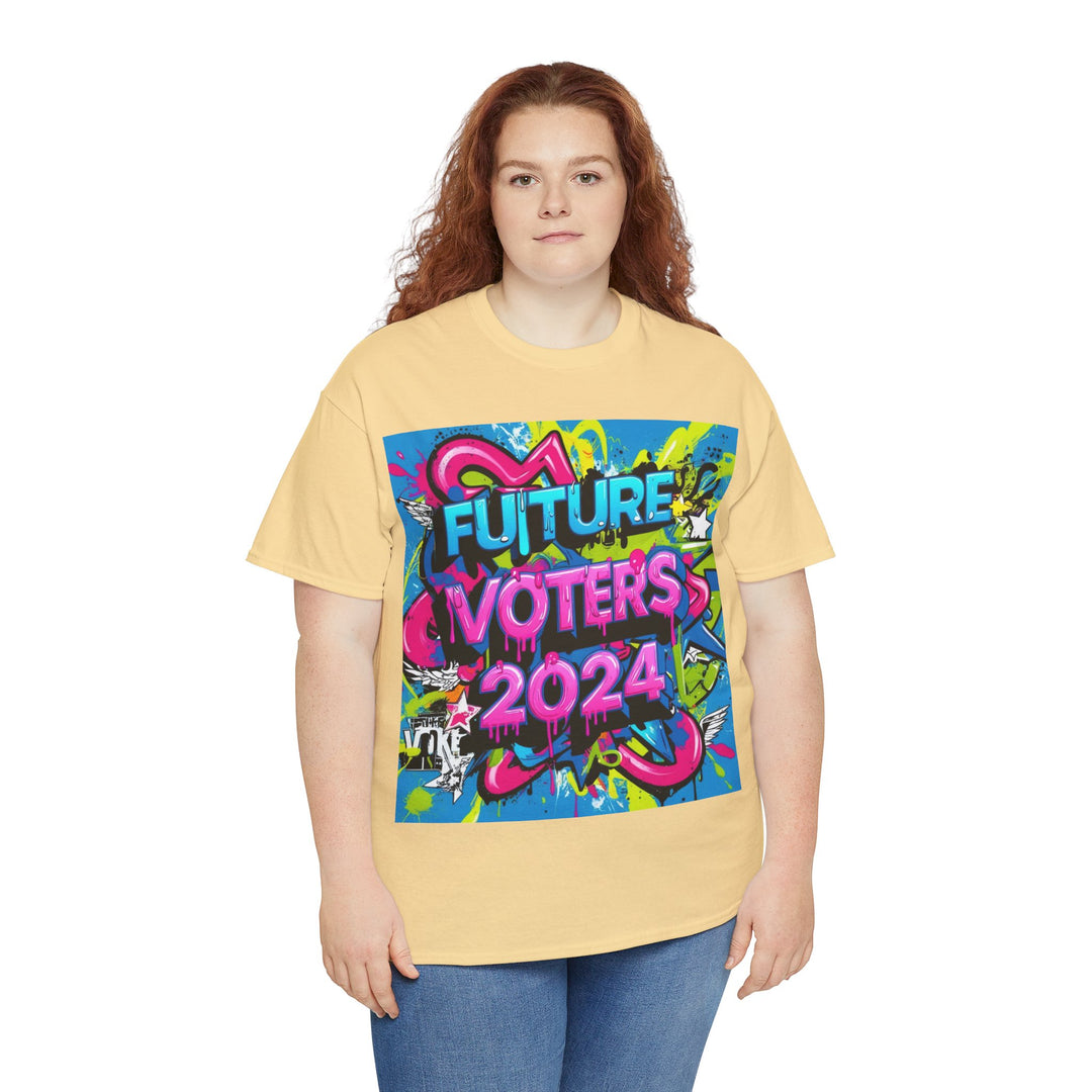 Vote 2024 Bold Typography T-Shirt - Creative Canvas Corner