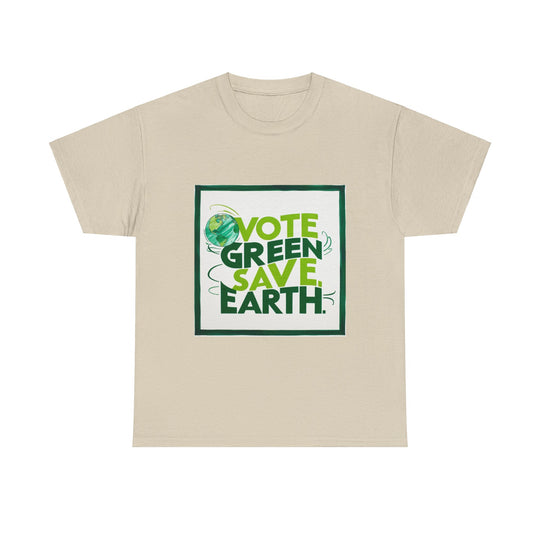 🗳️ Vote for the Planet: Eco-Friendly Election T-Shirt 🌍 - Creative Canvas Corner