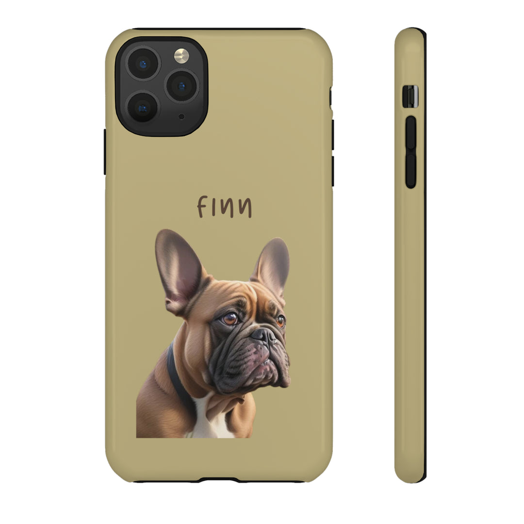 French Bulldog Custom Pet Phone Case with Photo and Name - Dog Lover's Gift - Creative Canvas Corner