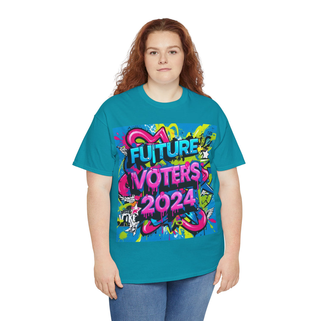 Vote 2024 Bold Typography T-Shirt - Creative Canvas Corner