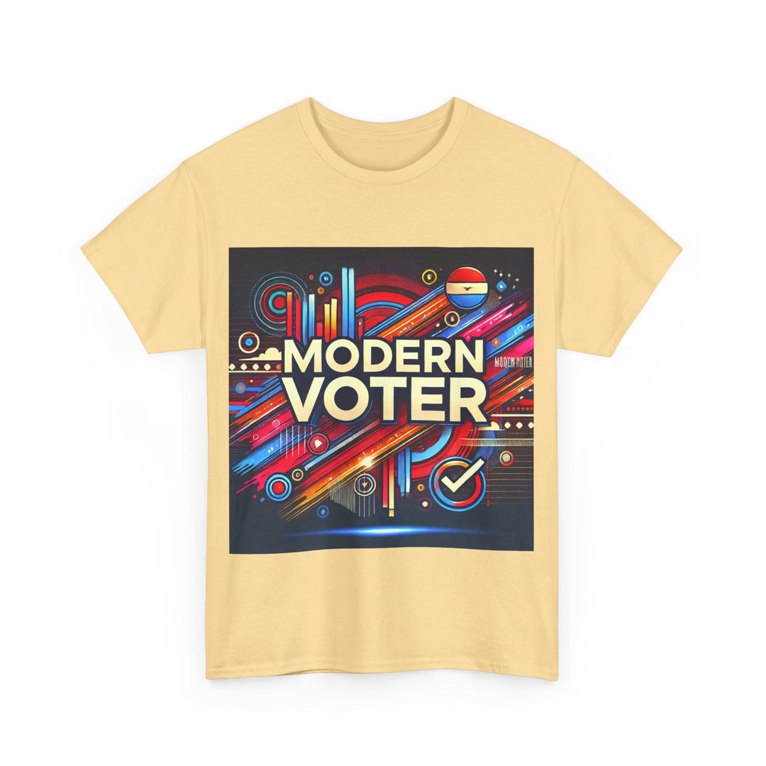 Modern Voter Tee - Fresh and Stylish - Creative Canvas Corner