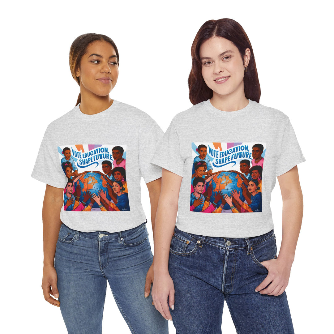 🗳️ Vote for Our Future: Education Matters T-Shirt 📚 - Creative Canvas Corner