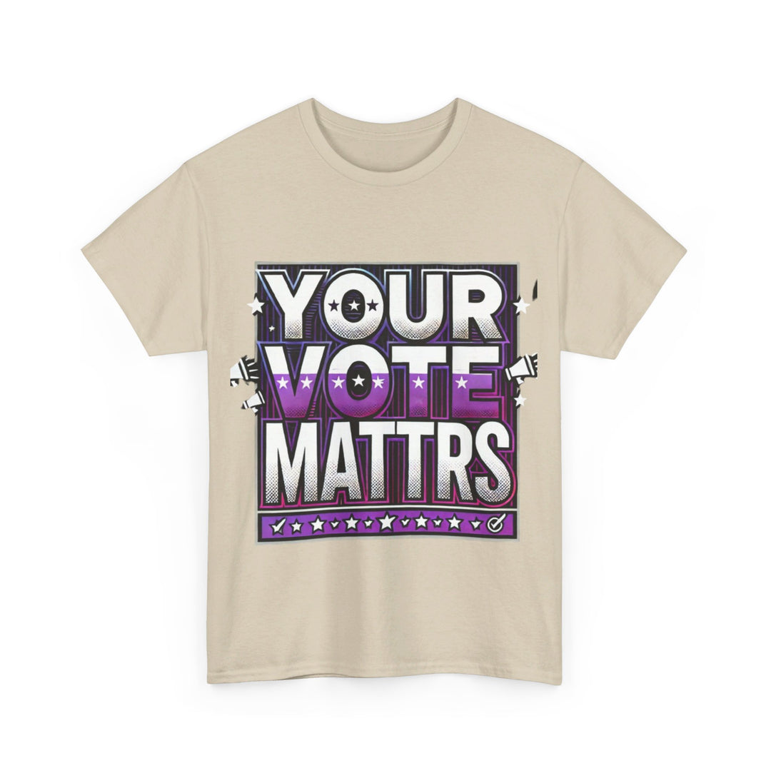 Women's Voter Tee - Your Voice Matters - Creative Canvas Corner