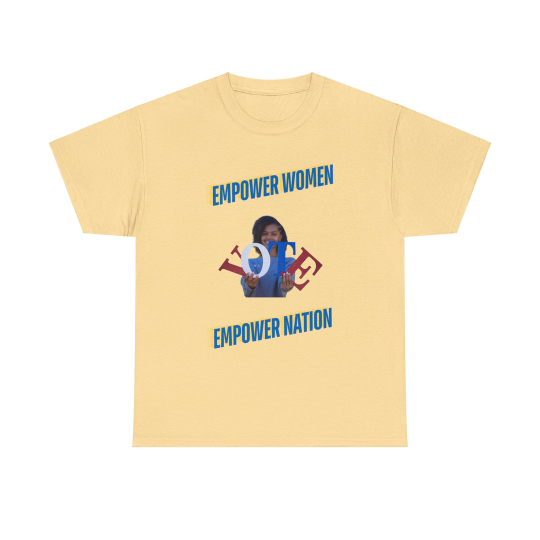 🗳️ Your Vote Matters: Empowering Women Voters T-Shirt 👩‍⚖️ - Creative Canvas Corner