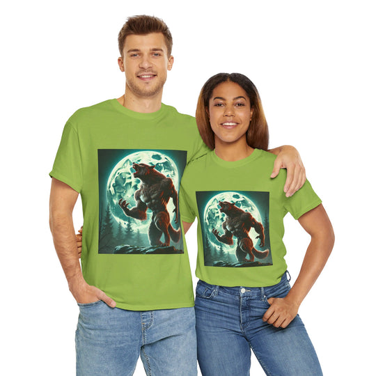 Full Moon Werewolf Halloween T-Shirt