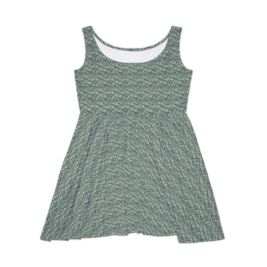 Mint Green Midi Skater Dress: Refined Refreshment