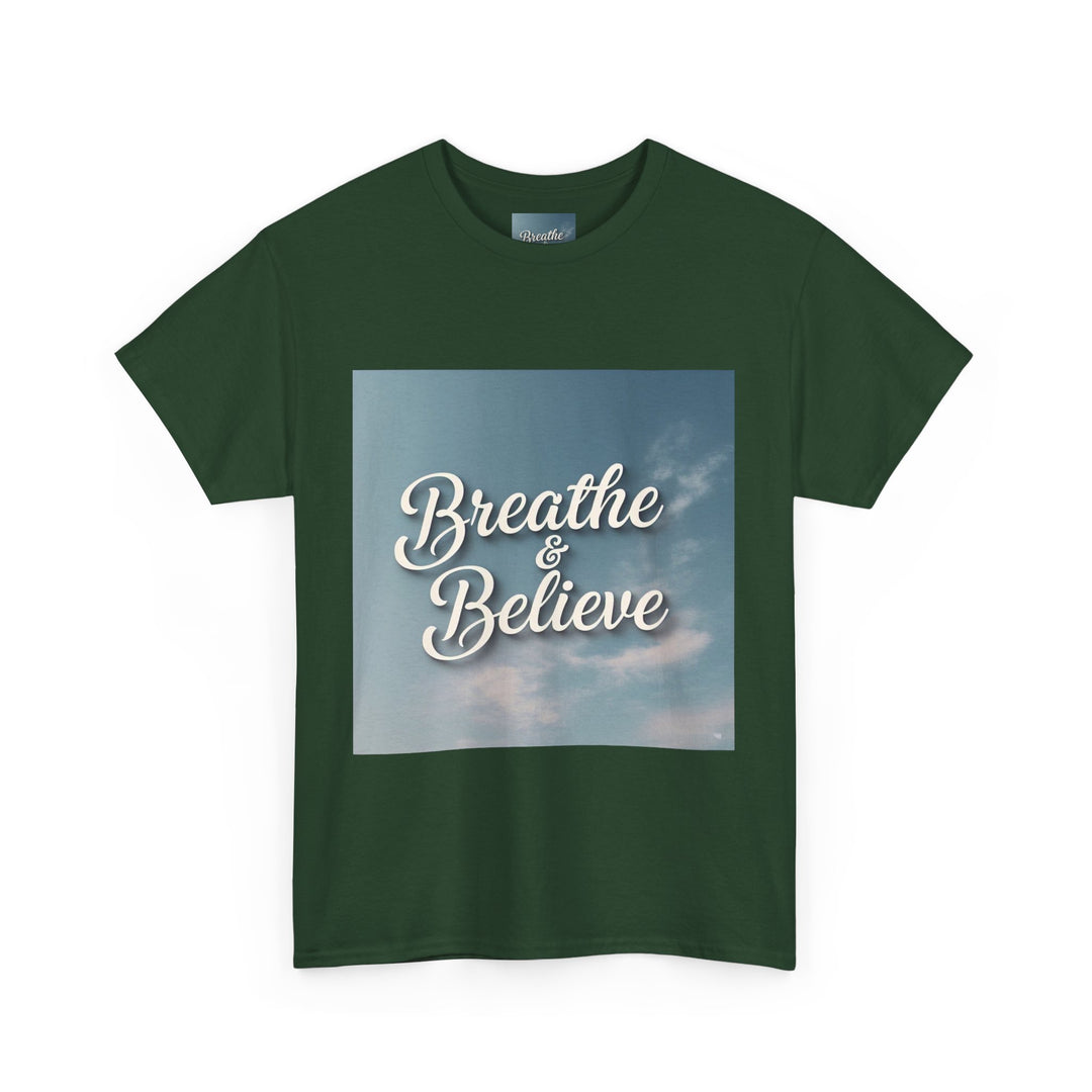 Breathe & Believe T-Shirt – mindfulness t-shirt