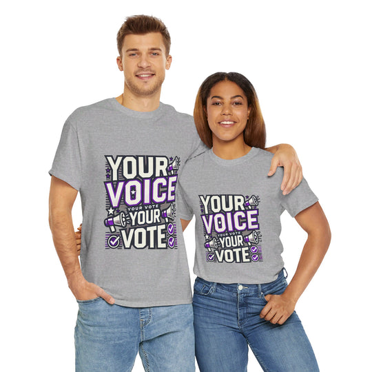 Rock the Vote T-Shirt - Make Your Voice Heard! - Creative Canvas Corner