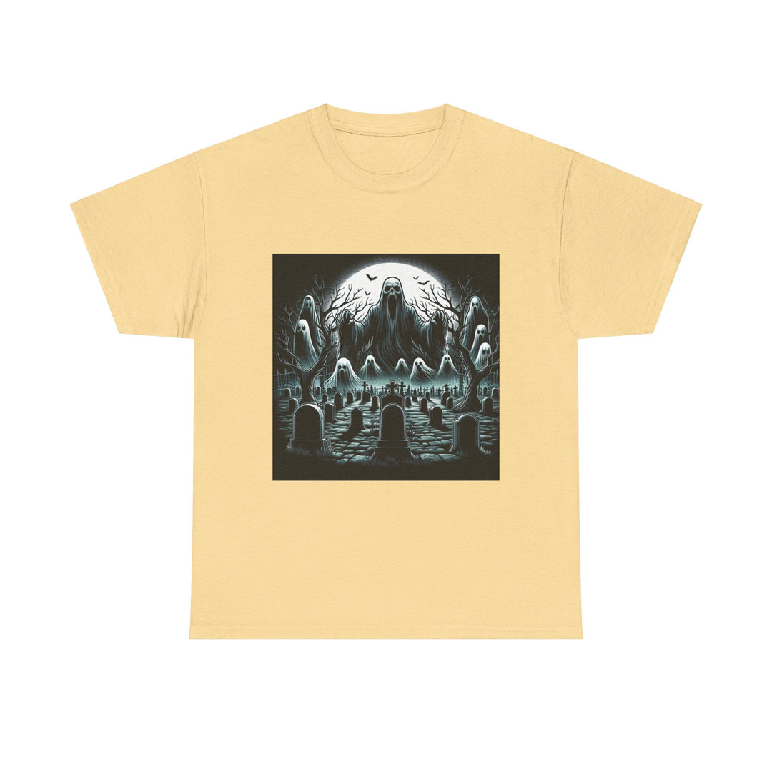 Haunted Graveyard Halloween T-Shirt