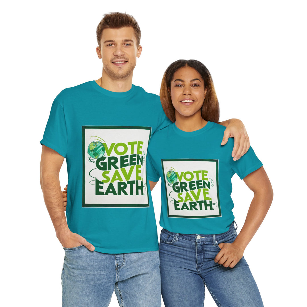 🗳️ Vote for the Planet: Eco-Friendly Election T-Shirt 🌍 - Creative Canvas Corner