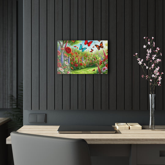 Garden of Butterflies - Daylight Acrylic Artwork