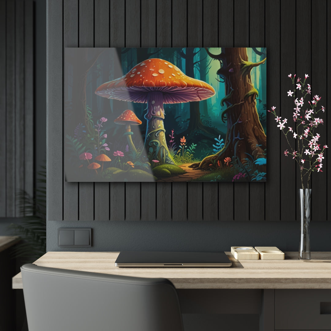 🦄 Enchanted Fantasy World: Magical Creatures and Glowing Forest 🌟 - Creative Canvas Corner