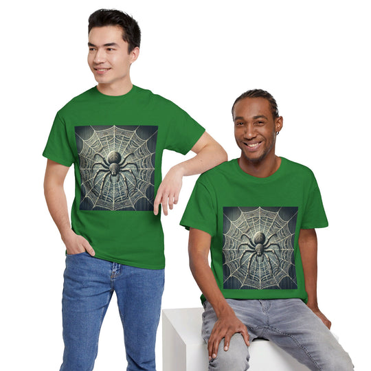 Spooky Spider Web Halloween T-Shirt