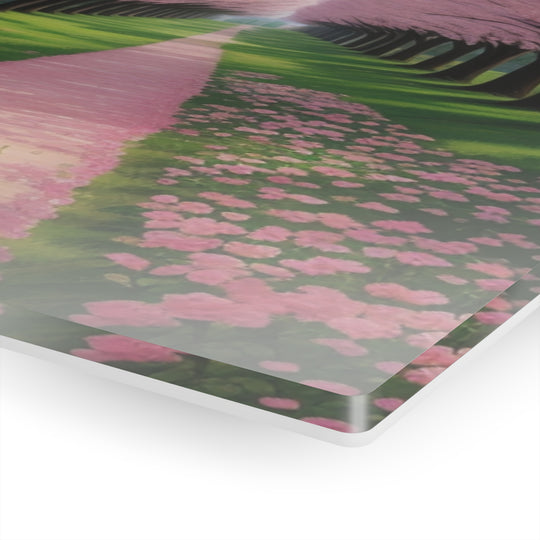 🌲 Enchanting Pink Canopy: Forest Delights 🌸 - Creative Canvas Corner