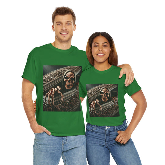 Creepy Coffin Halloween T-Shirt