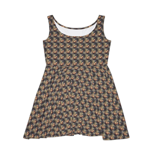 Whispered Garden Women Skater Dress