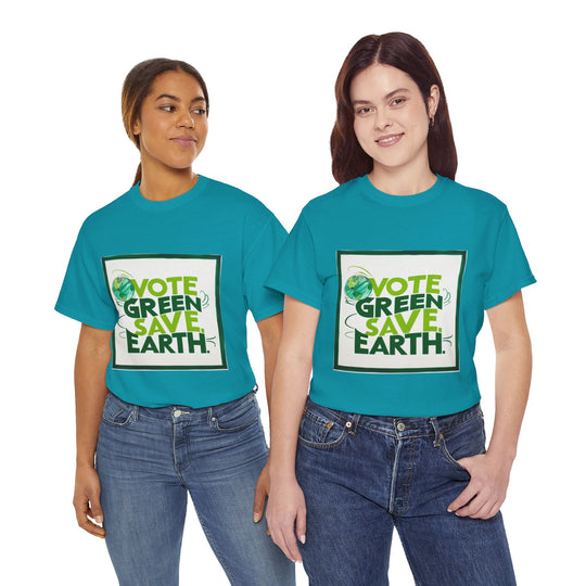 🗳️ Vote for the Planet: Eco-Friendly Election T-Shirt 🌍 - Creative Canvas Corner