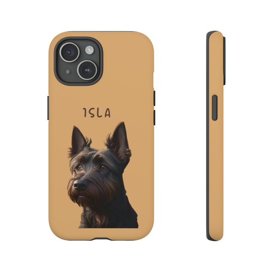 Custom Scottish Terrier Pet Phone Case with Photo and Name - Dog Lover's Gift - Creative Canvas Corner