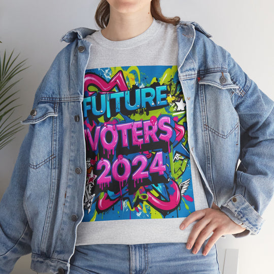 Vote 2024 Bold Typography T-Shirt - Creative Canvas Corner