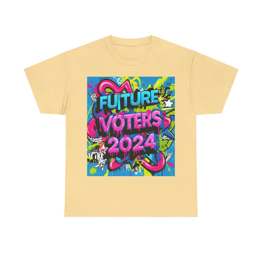 Vote 2024 Bold Typography T-Shirt - Creative Canvas Corner