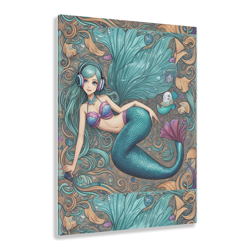 🧜‍♀️🎧 Mermaid Melodies: Serenading the Seas - Creative Canvas Corner