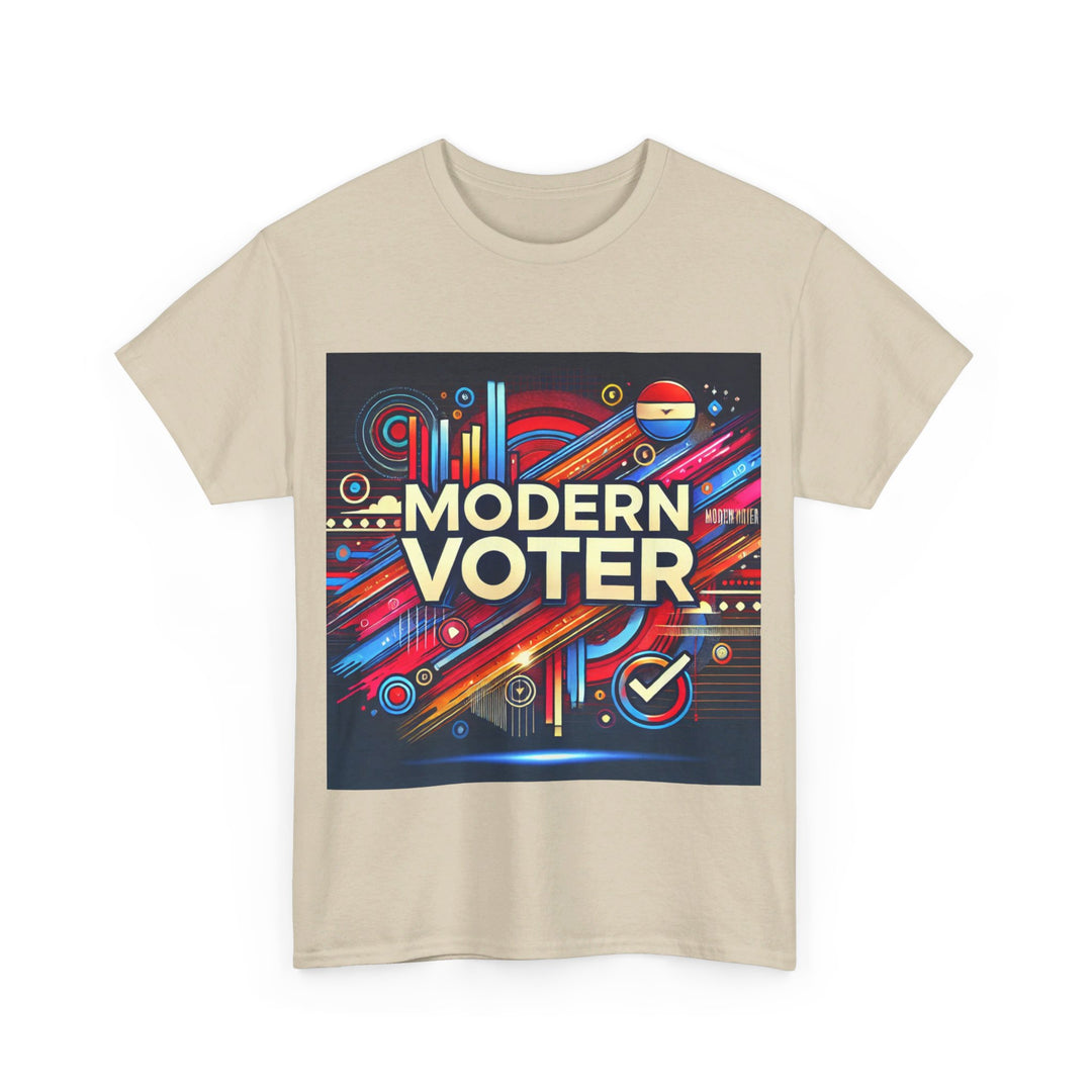 Modern Voter Tee - Fresh and Stylish - Creative Canvas Corner