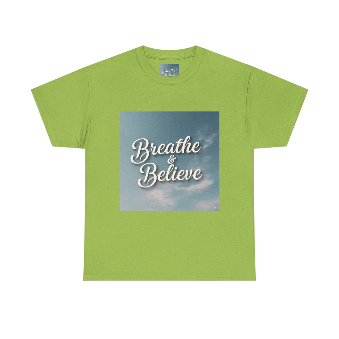 Breathe & Believe T-Shirt – mindfulness t-shirt