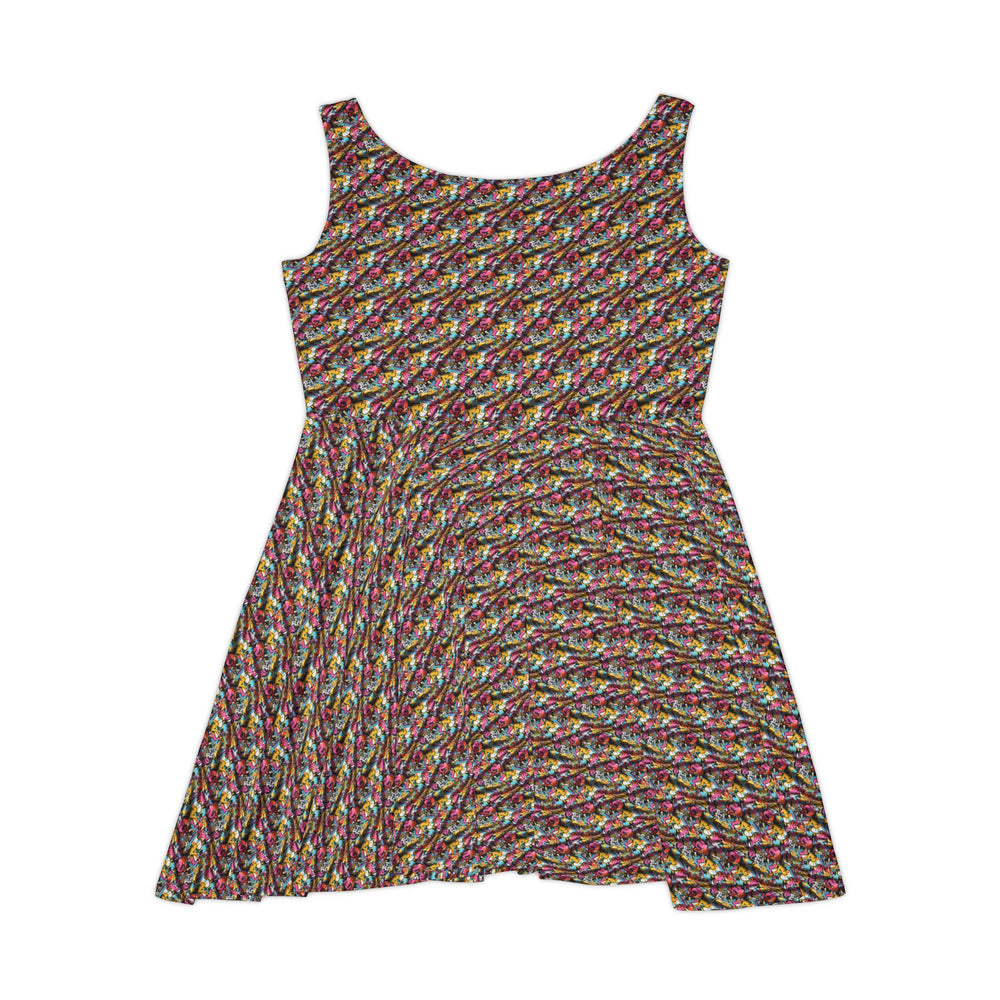 Graffiti Vibe Women Skater Dress