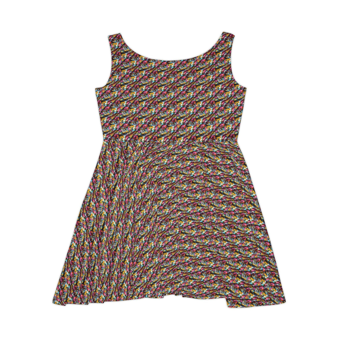 Graffiti Vibe Women Skater Dress
