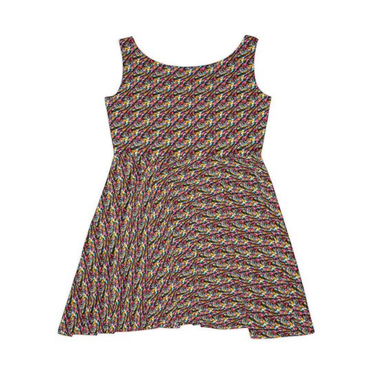 Graffiti Vibe Women Skater Dress