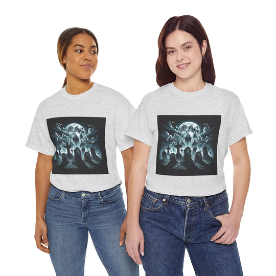 Haunted Graveyard Halloween Amazing T-Shirt