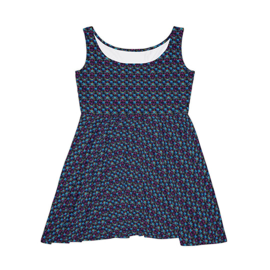 Portal Pixel Skater Dress