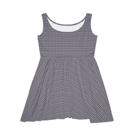 Animal Print Vibe Women Skater Dress - Creative Canvas Corner